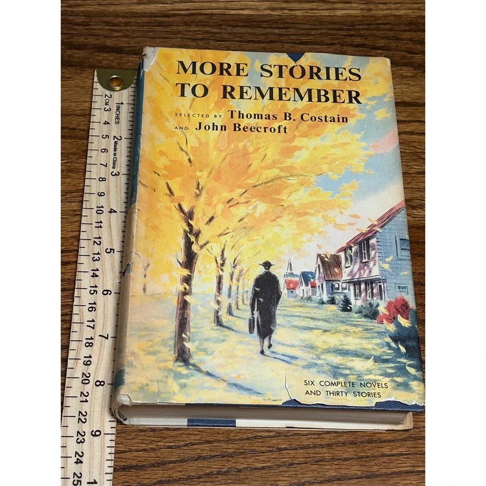 More Stories to Remember 1958 2 Vol Set Thomas B Costain John Beecroft Doubleday